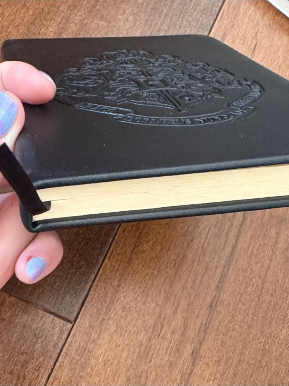 Warner Bros. Black Hogwarts Crest Notebook